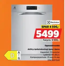 POWER Oppvaskmaskin, NOK 5499 tilbud
