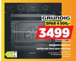 POWER Integrert stekeovn, NOK 3499 tilbud