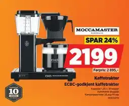 POWER Kaffetrakter, NOK 2199 tilbud