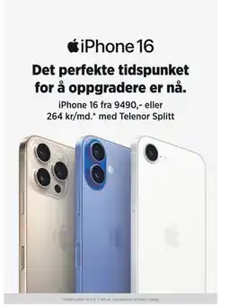 POWER iPhone 16 tilbud
