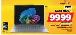 POWER Lenovo Yoga 7 Slim Bærbar PC, NOK 9999 tilbud