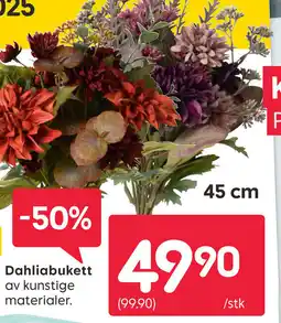 Rusta Dahliabukett tilbud