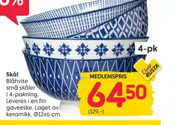 Rusta Skål tilbud