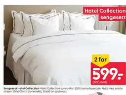 Rusta Sengesett Hotel Collection tilbud
