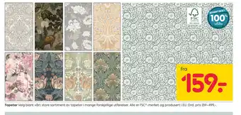 Rusta Tapeter tilbud