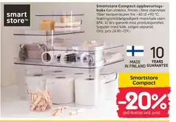 Rusta Smartstore Compact oppbevarings- boks tilbud