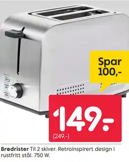 Rusta Brødrister tilbud