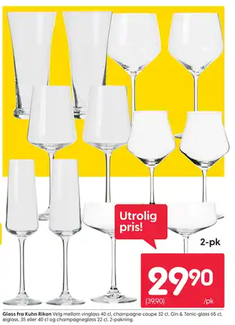 Rusta Glass fra Kuhn Rikon Velg mell tilbud