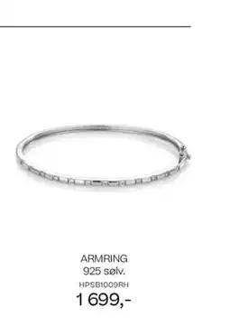 Bjørklund ARMRING 925 sølv. tilbud