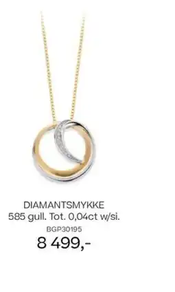 Bjørklund DIAMANTSMYKKE tilbud