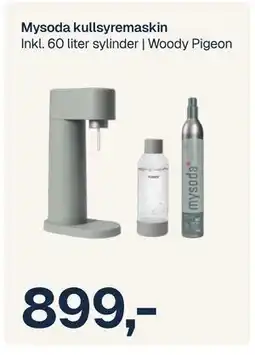 Jernia Mysoda kullsyrermaskin, NOK 899 tilbud