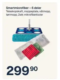 Jernia Smartmicrofiber + 6 deler, NOK 299.9 tilbud