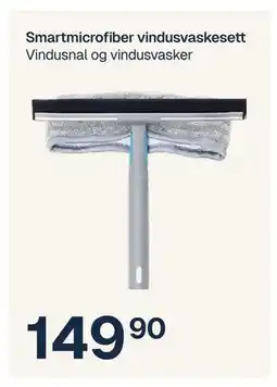 Jernia Smartmicrofiber vindusvaskesett, NOK 149.9 tilbud