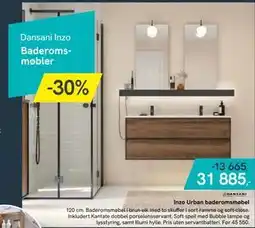 Bademiljø Inzo Urban baderomsmøbel, NOK 31885 tilbud
