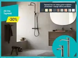 Bademiljø Alt fra Tapwell tilbud