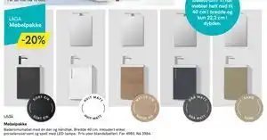 Bademiljø Møbelpakke, NOK 3984 tilbud