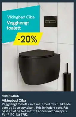 Bademiljø Vikingbad Ciba, NOK 5752 tilbud