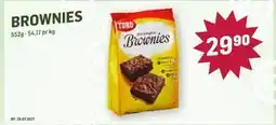 Holdbart BROWNIES, NOK 29.9 tilbud