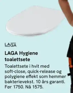 Bademiljø LAGA Hygiene toalettsete, NOK 1575 tilbud