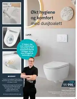Bademiljø Geberit Aquaclean Alba, NOK 11990 tilbud