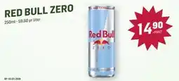 Holdbart RED BULL ZERO, NOK 14.9 tilbud