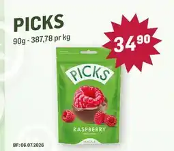 Holdbart PICKS, NOK 34.9 tilbud