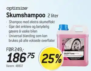 Thansen Skumshampoo, NOK 186.75 tilbud