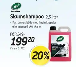 Thansen Skumshampoo, NOK 199.2 tilbud