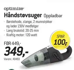 Thansen Håndstøvsuger, NOK 349 tilbud
