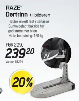 Thansen Dørtrinn, NOK 239.2 tilbud