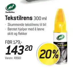 Thansen Tekstilrens, NOK 143.2 tilbud