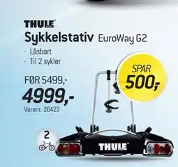 Thansen Sykkelstativ, NOK 4999 tilbud