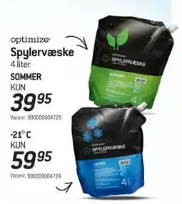 Thansen Spylervæske, NOK 59.95 tilbud