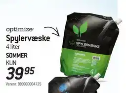 Thansen Spylervæske, NOK 39.95 tilbud