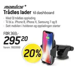 Thansen Trådløs lader, NOK 295.2 tilbud