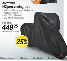 Thansen MC presenning, NOK 449.25 tilbud