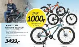 Thansen Fatbike MTB 20/24/26, NOK 3499 tilbud
