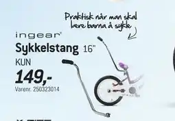 Thansen Sykkelstang, NOK 149 tilbud