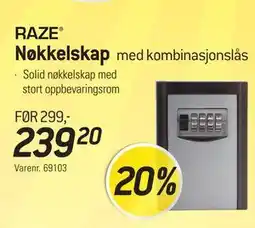 Thansen Nøkkelskap, NOK 239.2 tilbud