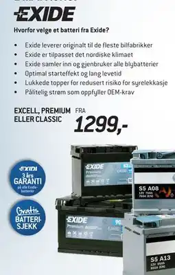 Thansen EXCELL, PREMIUM ELLER CLASSIC tilbud