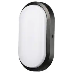IKEA DÄcksbÅt led-vegglampe, fast installasjon, utendørs svart tilbud