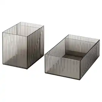 IKEA Lillstuga Boks med rom, 2 stk tilbud