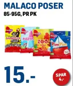 Price Lagerbutikk MALACO Poser tilbud