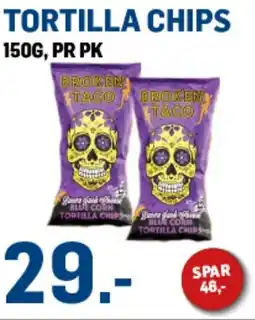 Price Lagerbutikk Tortilla chips tilbud