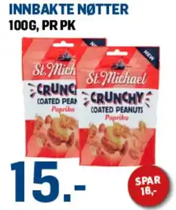 Price Lagerbutikk Innbakte nøtter tilbud