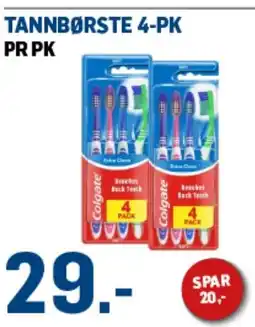 Price Lagerbutikk Tannbørste 4-pk tilbud