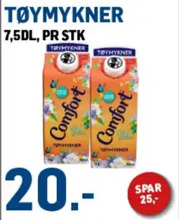 Price Lagerbutikk Tøymykner tilbud