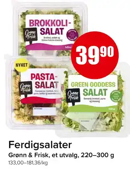 Eurospar Ferdigsalater tilbud