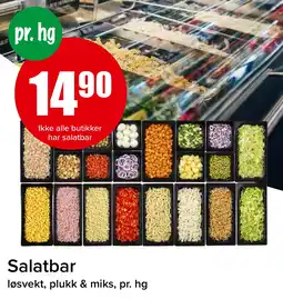 Eurospar Salatbar tilbud
