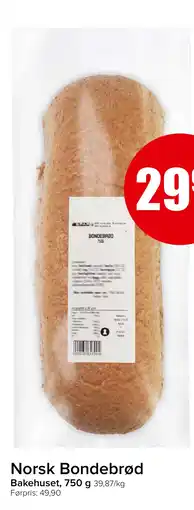 Eurospar Norsk bondebrød tilbud